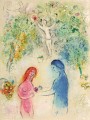 Biblical Message contemporary lithograph Marc Chagall